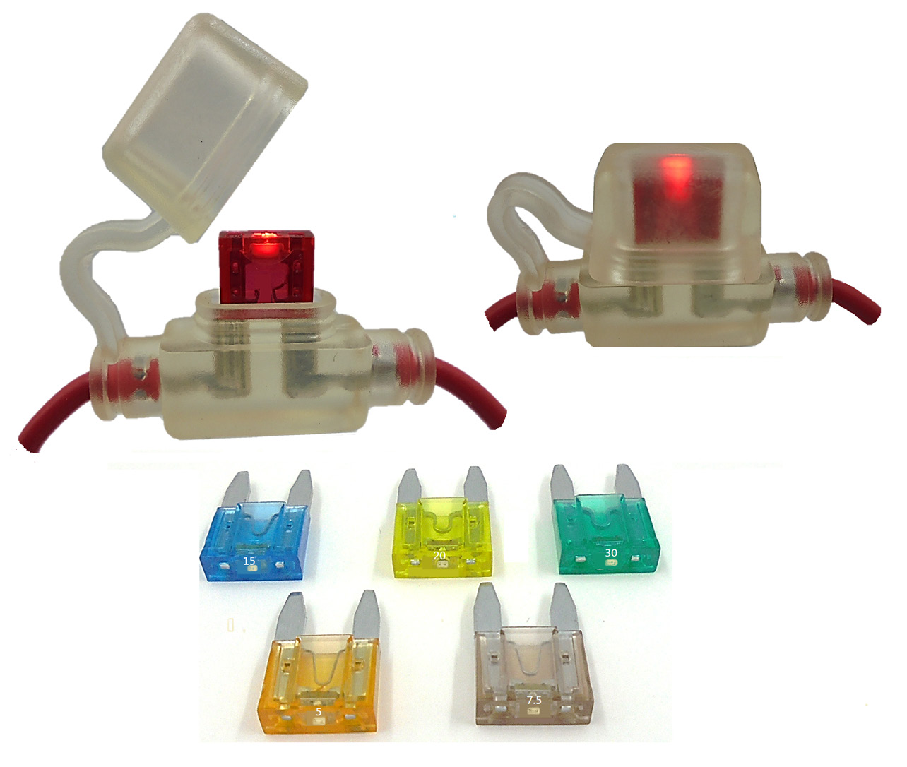 LED Blade Fuses