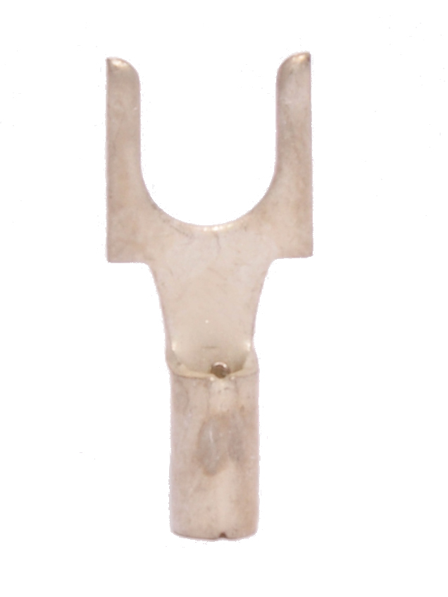 22-18 Non Insulated #10 Block Spade - BZ