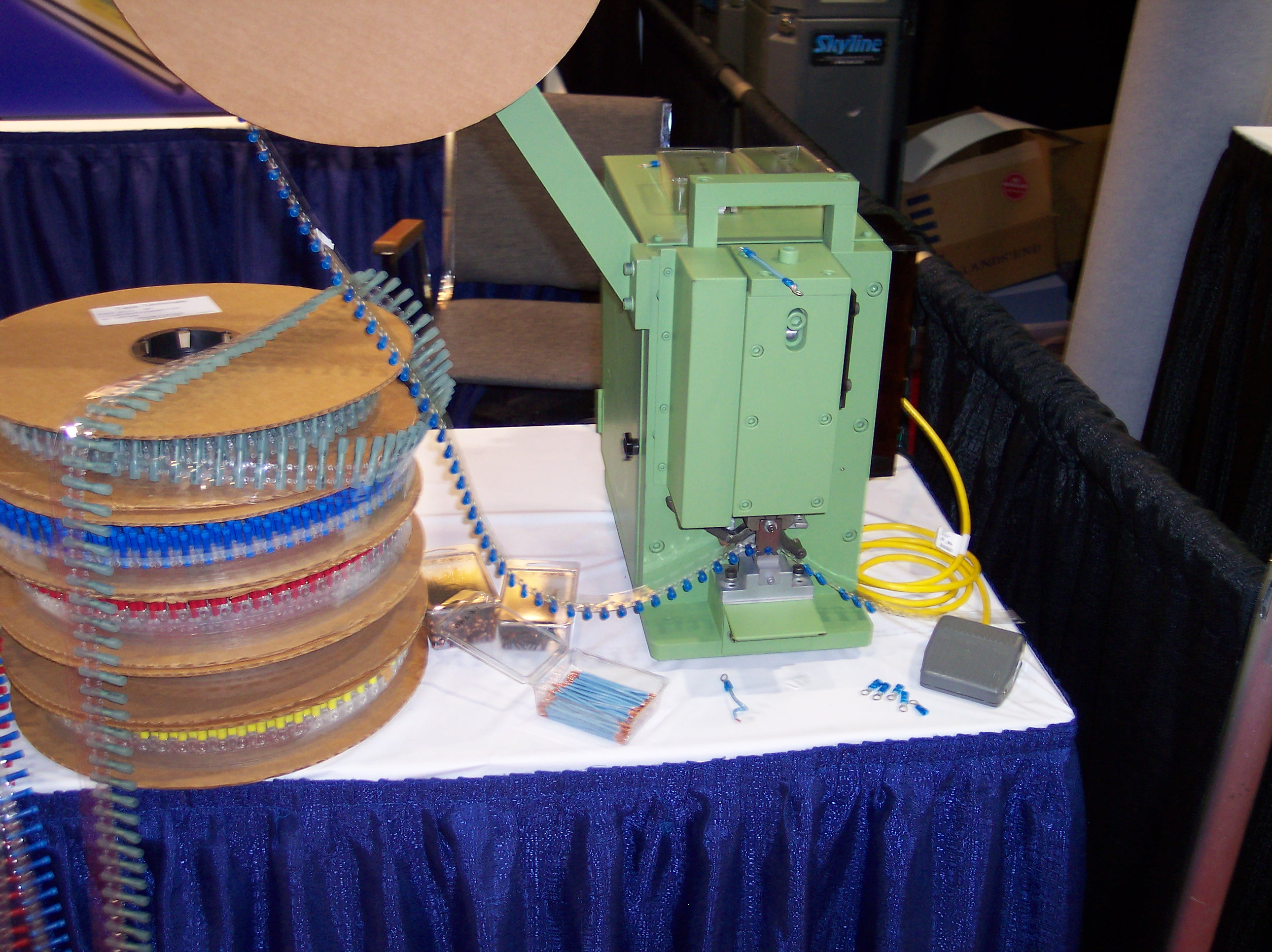 Mylar Tape Crimp Machine