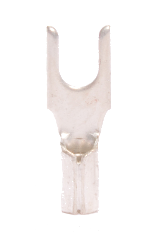 16-14 Non Insulated #6 Block Spade  - BZ