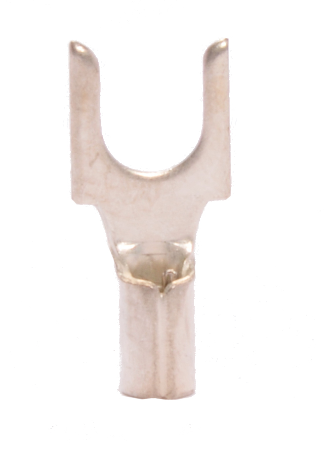 16-14 Non Insulated #10 Block Spade - BZ