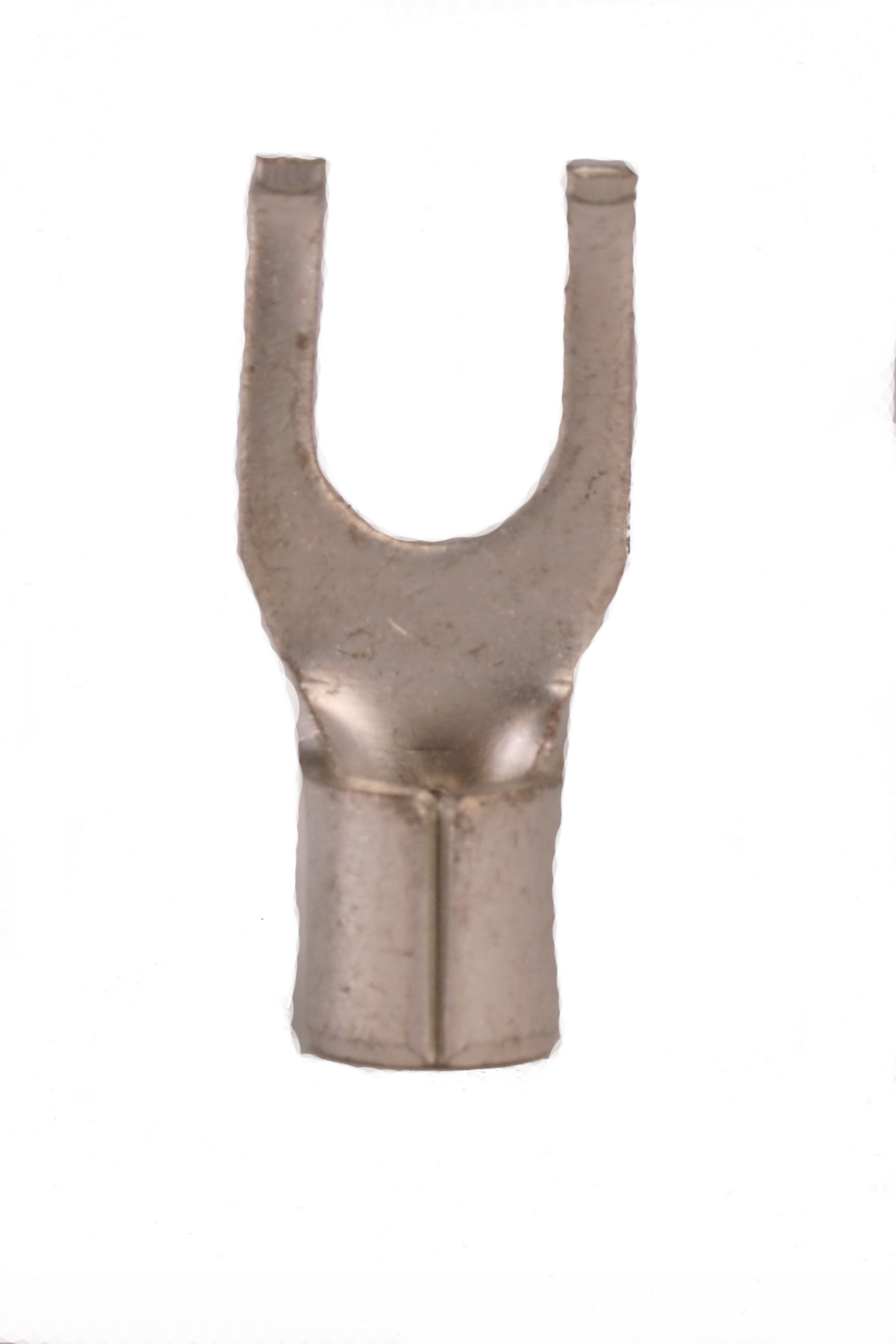 12-10 Non Insulated #10 Flanged Spade -Brazed Seam