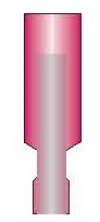 22-18 F/I Nylon Insulated .180 Bullet FQC