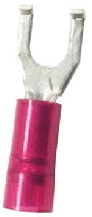 22-18 Nylon Insulated #10 Flanged Spade 3-pc