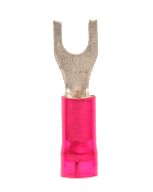 22-18 3-pc Nylon Insulated #6 Spade - Shor