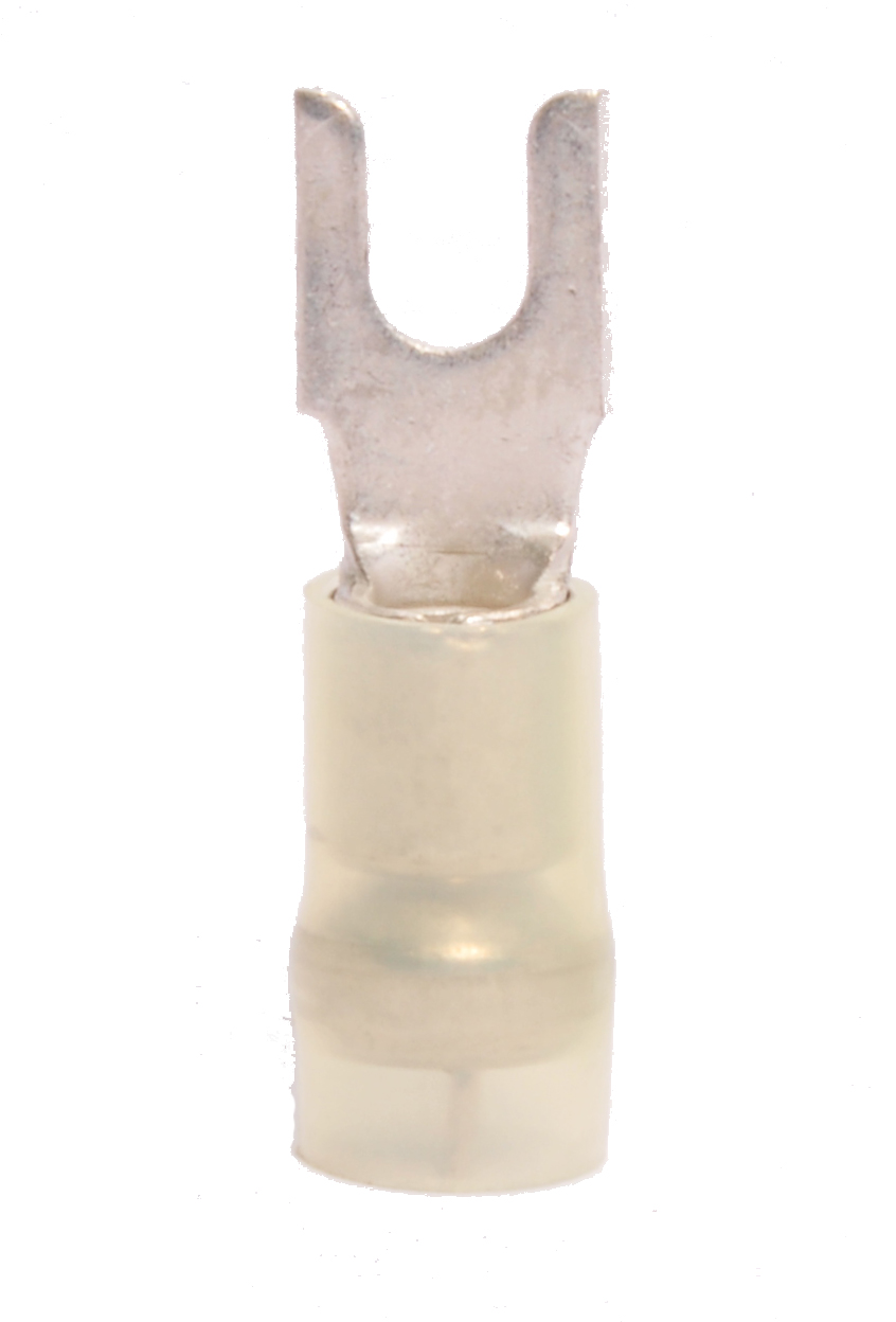 12-10 3-pc Nylon Insulated #6 Block Spade