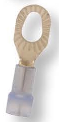 16-14 Nylon Insulated 6-8-10 Multi Stud Ring - Brazed Seam