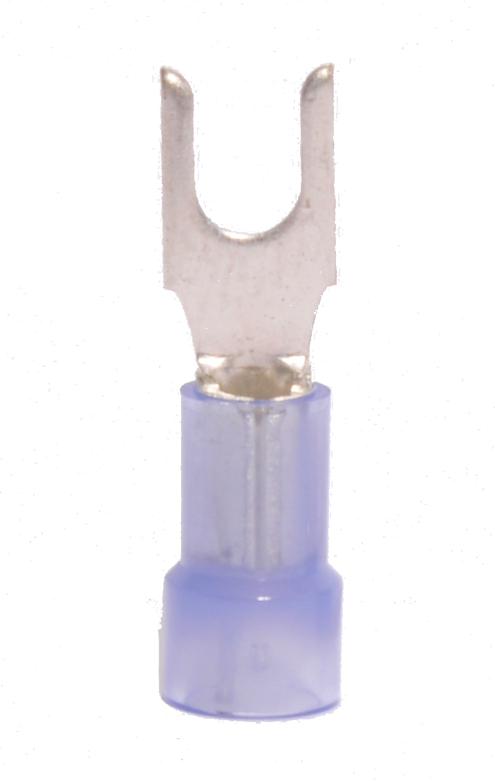 16-14 Nylon Insulated #6 Block Spade