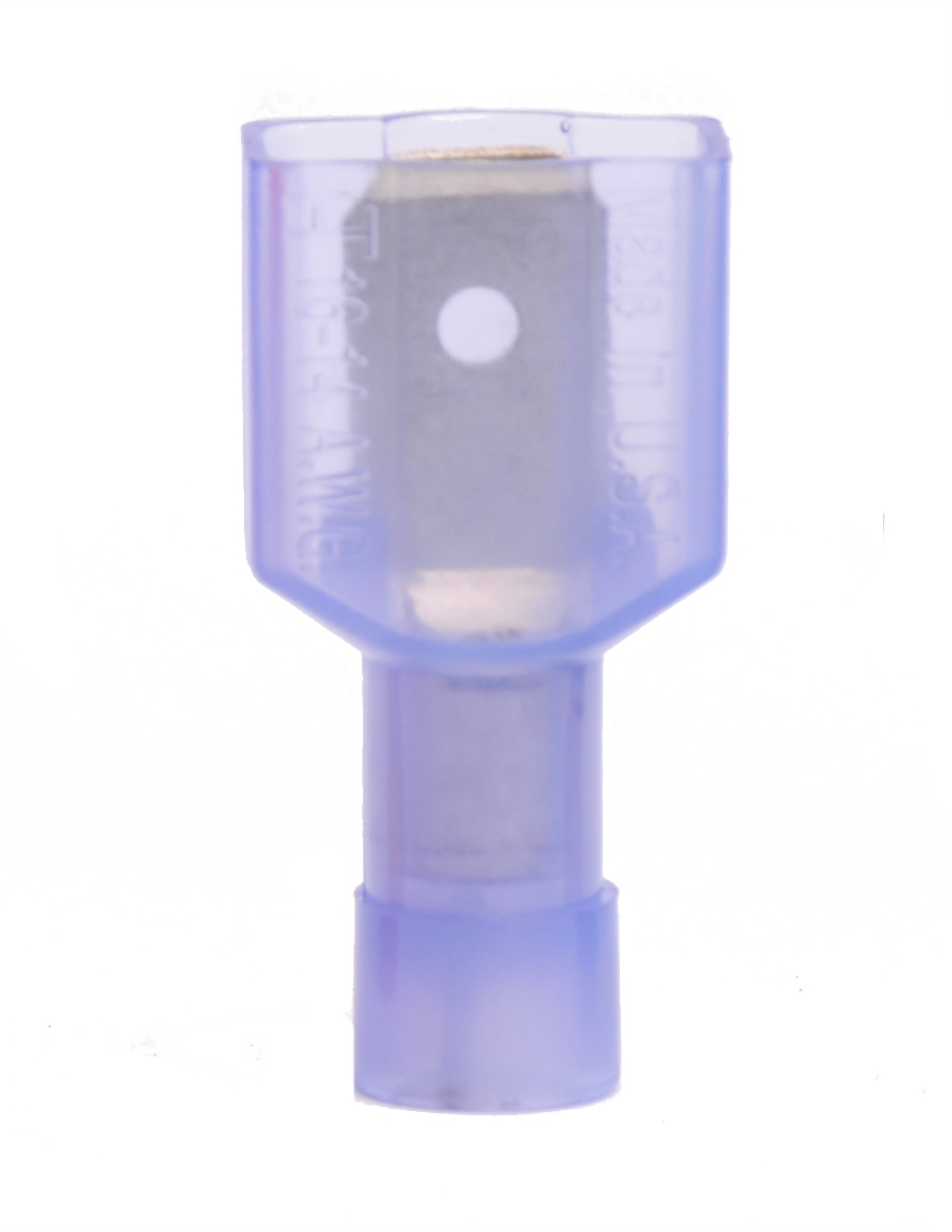 16-14 F/I Nylon Insulated .250 MQC W/heat shrink over flare