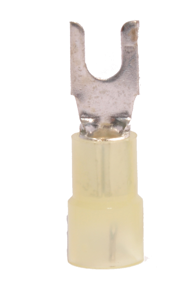 12-10 Nylon Insulated #6  Block Spade