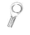 22-18 Non-Insulated #8 Ring - Steel - High Temp