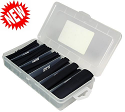 62 pc 4" long Heat Shrink Tubing Kit - Black